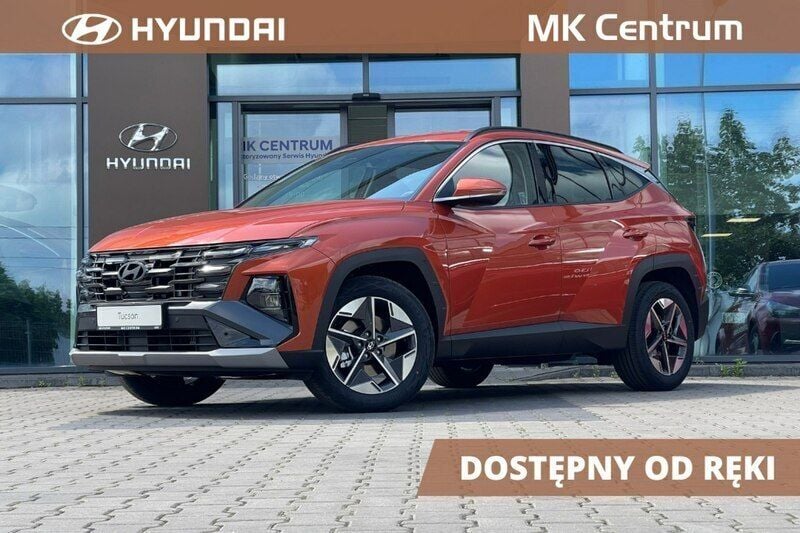 Pomarańczowy (metalik) Nowe 2025 Hyundai Tucson SUV | 127 700 zł (Dobra cena) - Obraz 1/4