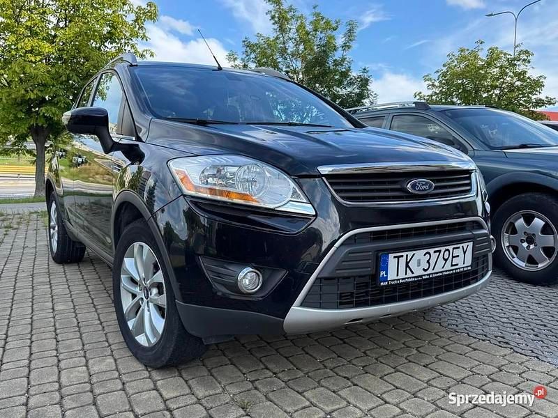 Czarny Używany 2008 Ford Kuga SUV | 23 456 zł (Uczciwa cena) - Obraz 1/4