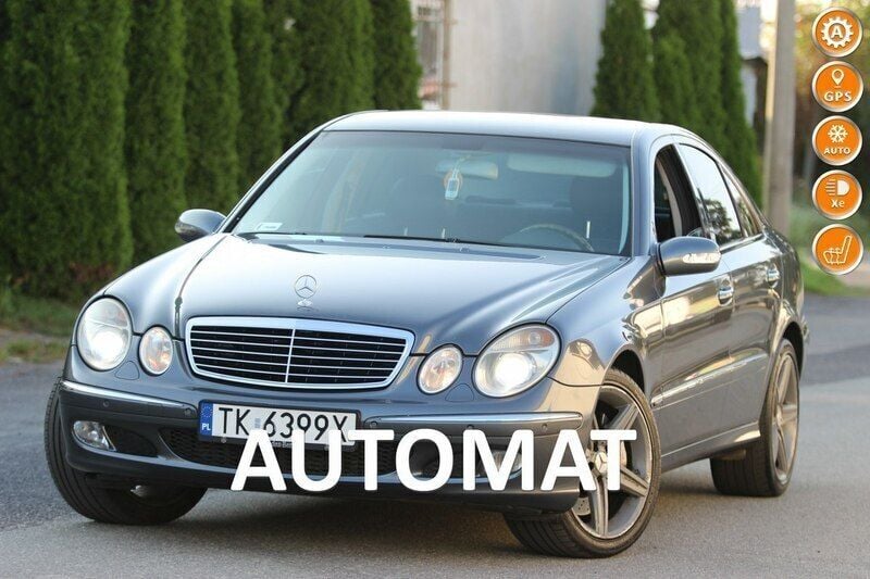 Szary Używany 2006 Mercedes E280 AMG Sedan/Limuzyna | 24 699 zł - Obraz 1/4