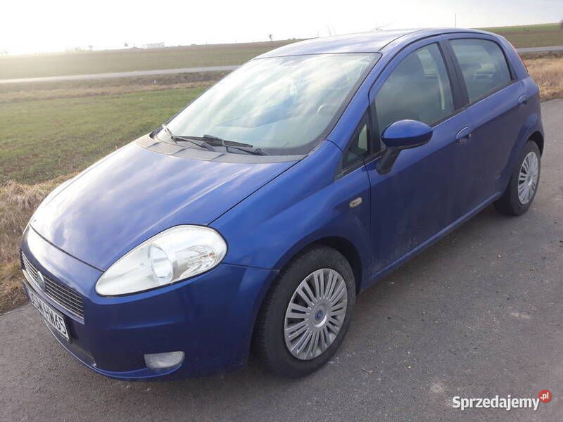 Granatowy Używany 2006 Fiat Grande Punto Hatchback | 8900 zł (Uczciwa cena) - Obraz 1/4