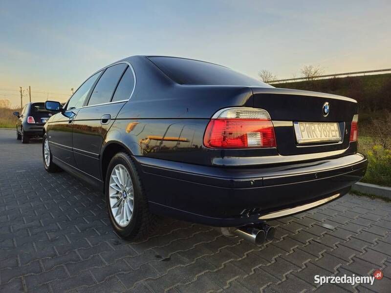 Granatowy Używany 1999 BMW 528 Sedan/Limuzyna | 18 999 zł - Obraz 1/4