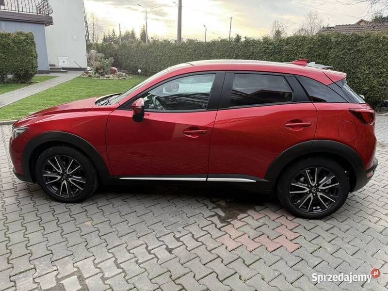 Czerwony Używany 2017 Mazda CX-3 SUV | 56 800 zł - Obraz 1/4