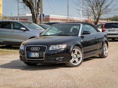 Czarny Używany 2008 Audi A4 Cabriolet Kabriolet | 23 900 zł - Obraz 1/4