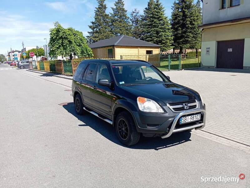 Czarny Używany 2003 Honda CR-V SUV | 14 800 zł - Obraz 1/4