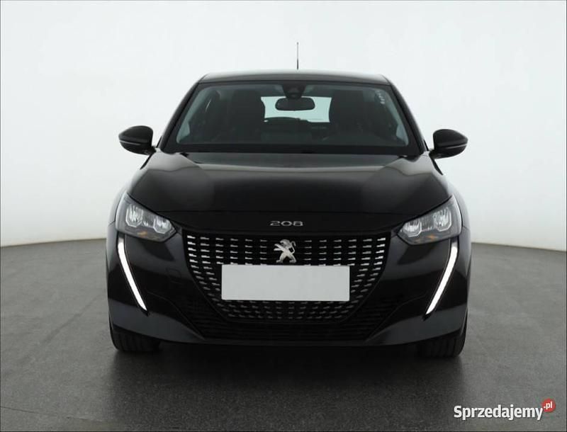 Czarny Używany 2020 Peugeot 208 Hatchback | 49 999 zł (Dość drogi) - Obraz 1/4