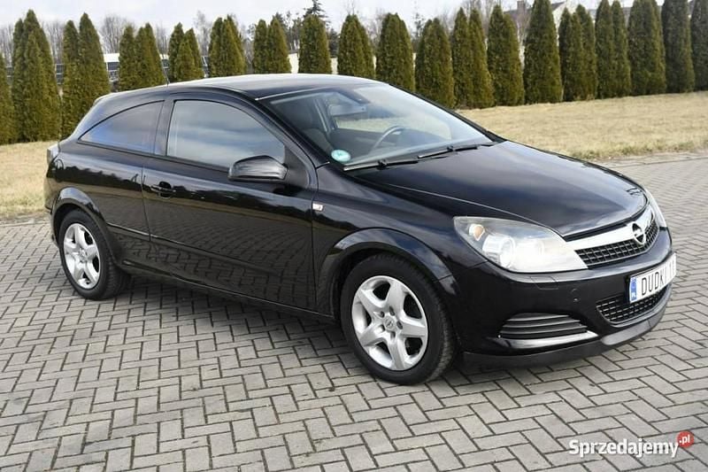 Czarny Używany 2008 Opel Astra GTC Coupe | 12 900 zł (Uczciwa cena) - Obraz 1/4