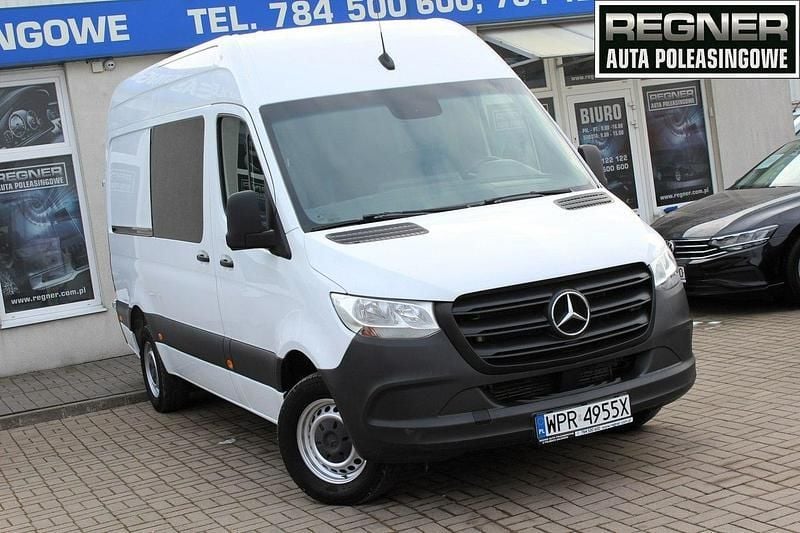 Biały Używany 2019 Mercedes Sprinter Van | 116 900 zł - Obraz 1/4