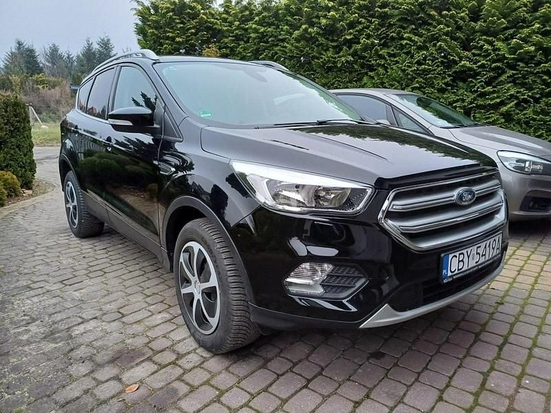 Czarny Używany 2019 Ford Kuga SUV | 53 999 zł (Super Cena) - Obraz 1/4
