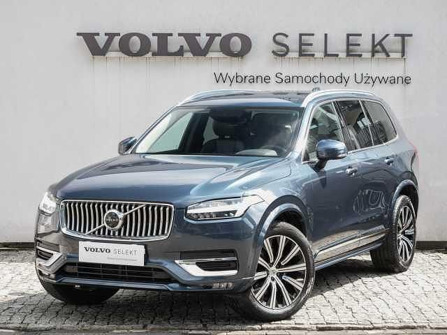 Niebieski Używany 2021 Volvo XC90 SUV | 194 900 zł (Dobra cena) - Obraz 1/4