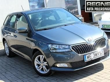 Szary Używany 2021 Skoda Fabia Ambition Kombi | 34 900 zł (Dobra cena) - Obraz 1/4