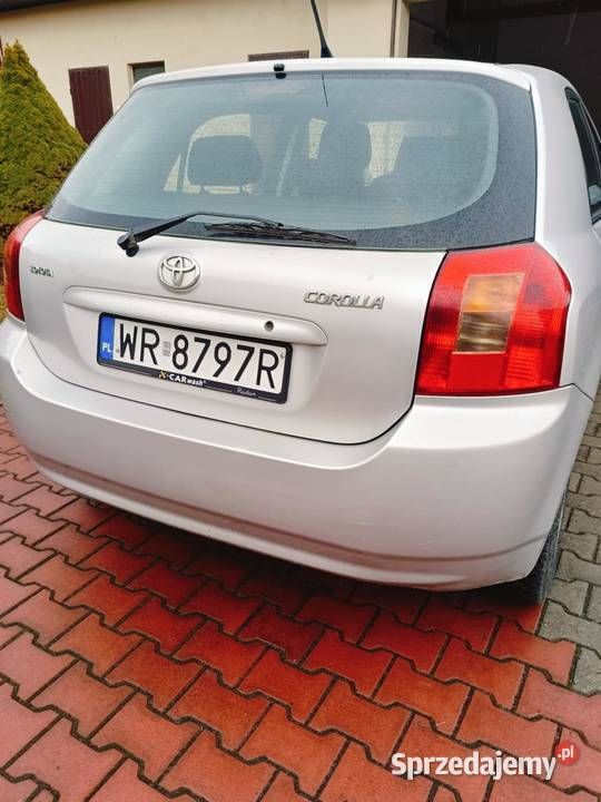 Używany Toyota Corolla 2003 Srebrny Hatchback