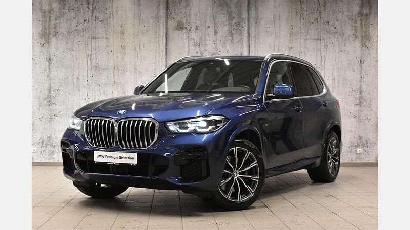 Niebieski phytonic metalizowany Używany 2021 BMW X5 SUV | 214 800 zł (Dość drogi) - Obraz 1/3