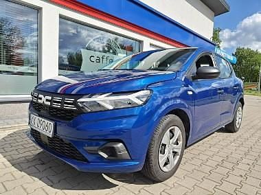 Niebieski Używany 2022 Dacia Sandero Hatchback | 31 900 zł - Obraz 1/4