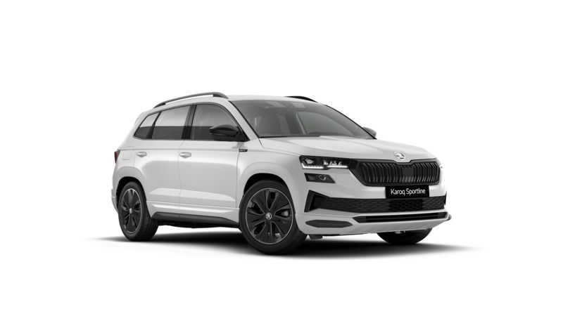 Biel moon metalizowany Nowe 2025 Skoda Karoq SportLine SUV | 189 000 zł (Uczciwa cena) - Obraz 1/4
