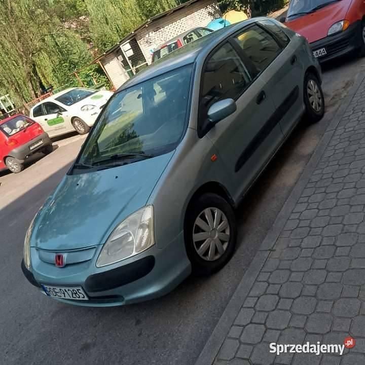 Srebrny Używany 2002 Honda Civic Hatchback | 1450 zł (Super Cena) - Obraz 1/4