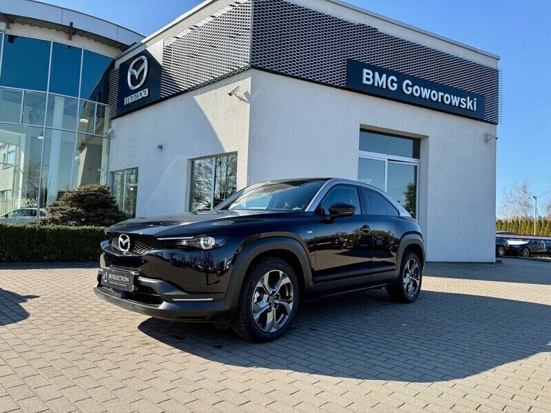Jet black Używany 2023 Mazda MX30 SUV | 99 900 zł (Super Cena) - Obraz 1/4