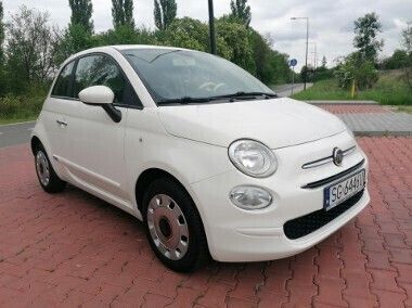 Biały Używany 2018 Fiat 500 Hatchback | 34 900 zł (Uczciwa cena) - Obraz 1/4