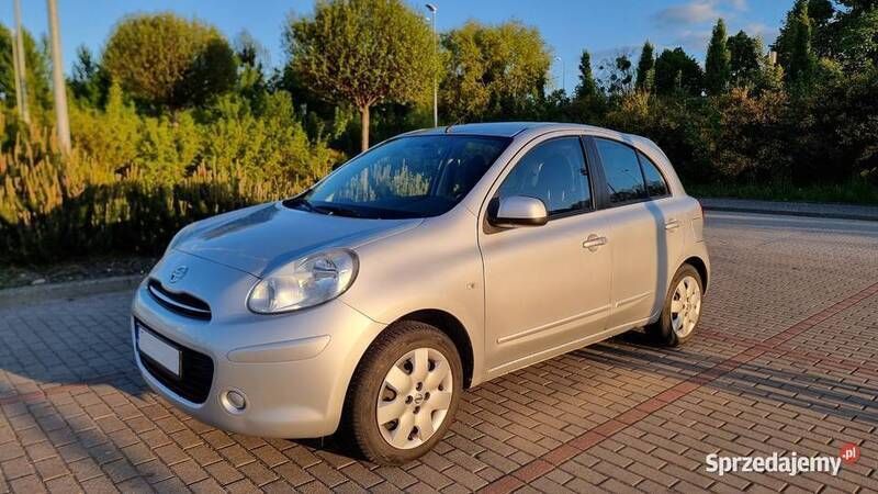 Srebrny Używany 2011 Nissan Micra Hatchback | 11 500 zł - Obraz 1/4