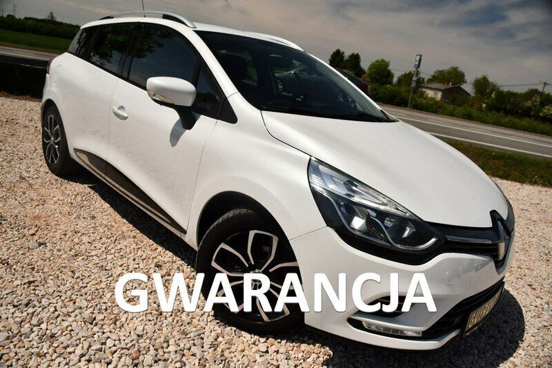 Biały Używany 2018 Renault Clio GrandTour Kombi | 29 999 zł (Uczciwa cena) - Obraz 1/4