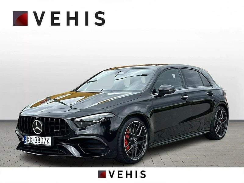Czarny (metalik) Używany 2024 Mercedes A45 AMG AMG Hatchback | 241 900 zł - Obraz 1/4