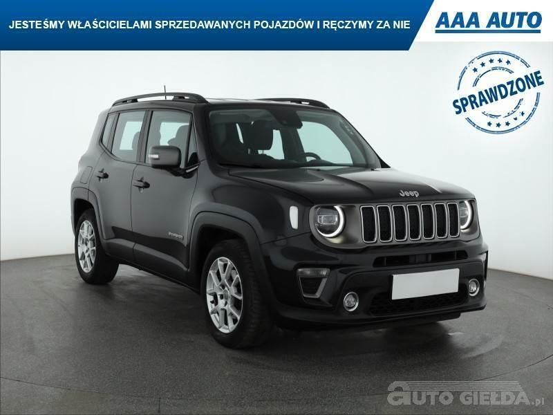 Czarny Używany 2021 Jeep Renegade SUV | 68 999 zł (Uczciwa cena) - Obraz 1/4