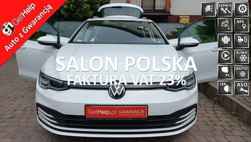 Biały Używany 2022 VW Golf VIII Kombi | 52 764 zł (Super Cena) - Obraz 1/4