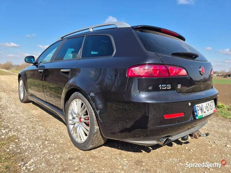 Czarny Używany 2008 Alfa Romeo 159 Ti Kombi | 13 500 zł (Uczciwa cena) - Obraz 1/4
