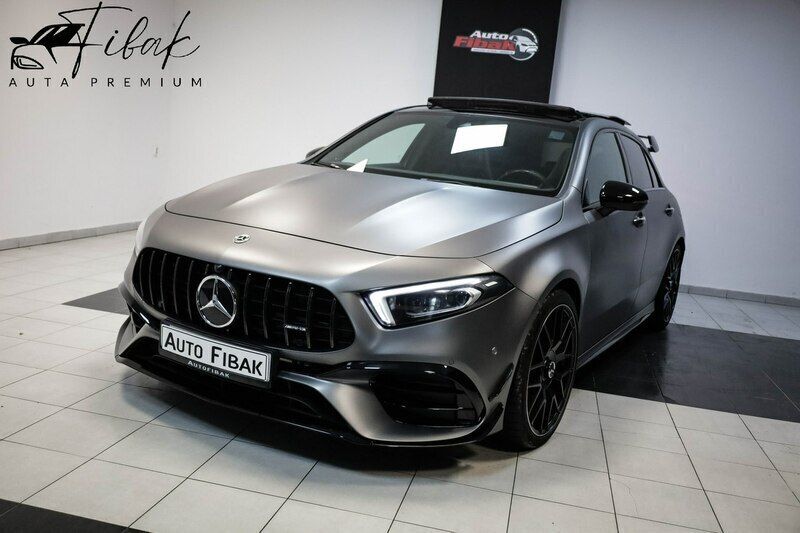 Szary Używany 2022 Mercedes A45 AMG AMG Hatchback | 199 900 zł - Obraz 1/4