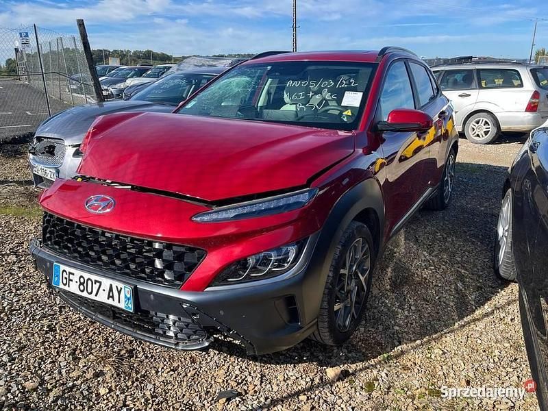 Czerwony Używany 2022 Hyundai Kona SUV | 43 700 zł - Obraz 1/4