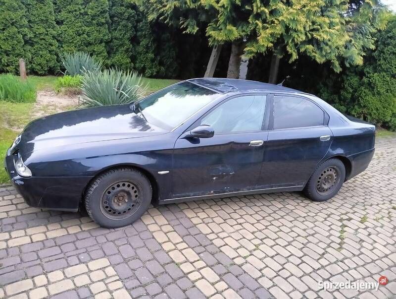 Granatowy Używany 2002 Alfa Romeo 166 Sedan/Limuzyna | 3000 zł - Obraz 1/4