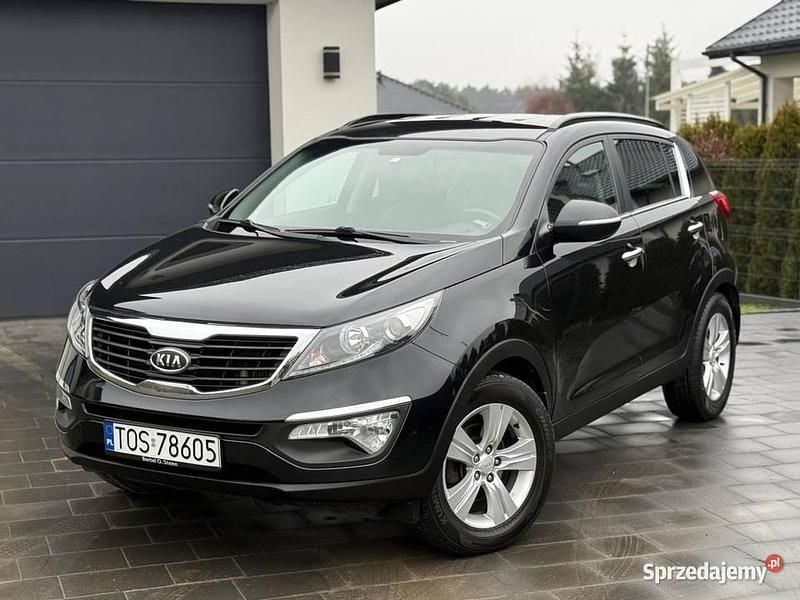 Czarny Używany 2012 Kia Sportage SUV | 35 000 zł (Dość drogi) - Obraz 1/4