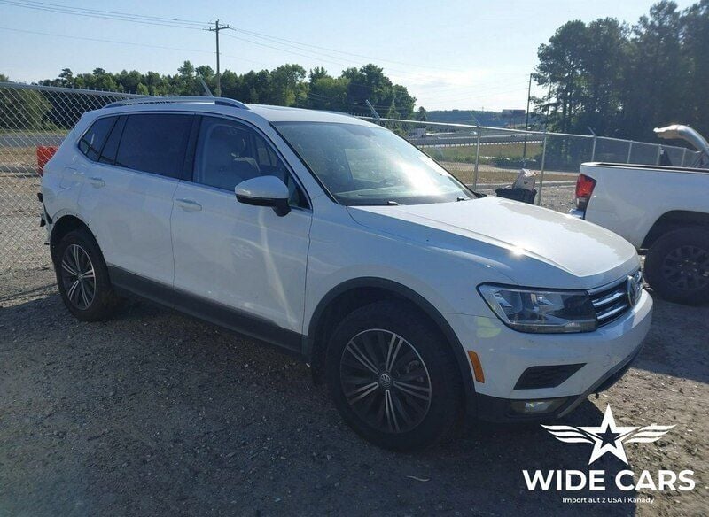 Biały (metalik) Używany 2019 VW Tiguan SEL Premium SUV | 50 500 zł - Obraz 1/4