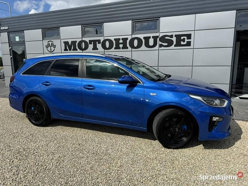 Niebieski Używany 2019 Kia Ceed Sportswagon Vision Kombi | 56 900 zł - Obraz 1/4