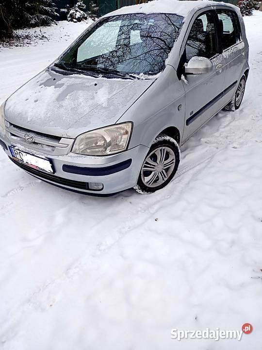 Używany Hyundai Getz 2005 Srebrny Hatchback