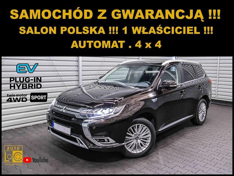 Używany Mitsubishi Outlander P-HEV 135 KM (99 kW) 2020 Czarny (metalik) SUV