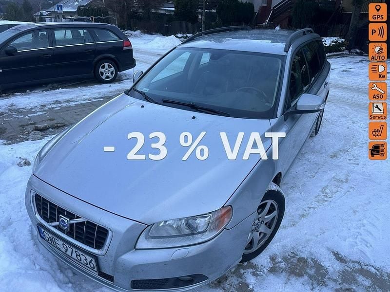Srebrny Używany 2008 Volvo V70 Kombi | 14 500 zł (Uczciwa cena) - Obraz 1/4