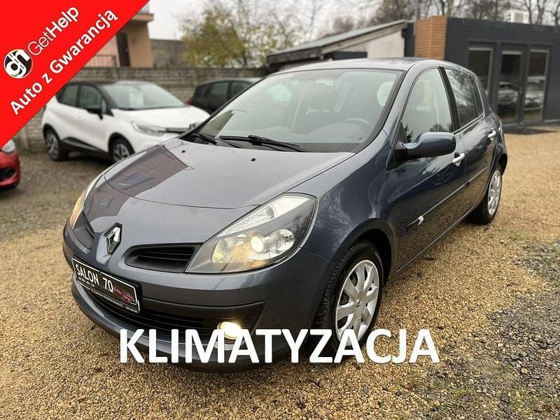 Grafitowy Używany 2006 Renault Clio II Hatchback | 8900 zł (Uczciwa cena) - Obraz 1/4