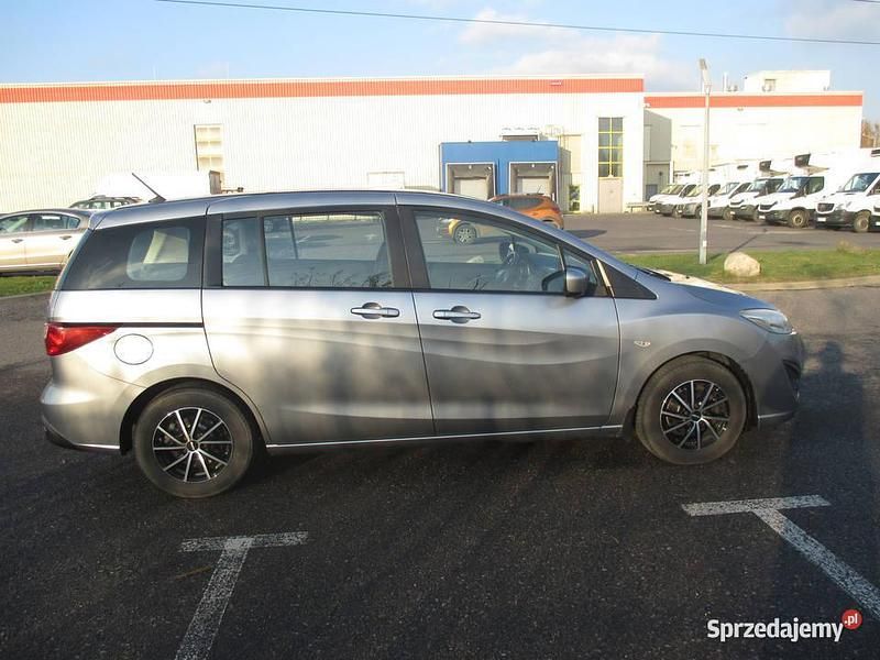 Szary Używany 2011 Mazda 5 Minivan | 21 900 zł (Uczciwa cena) - Obraz 1/4