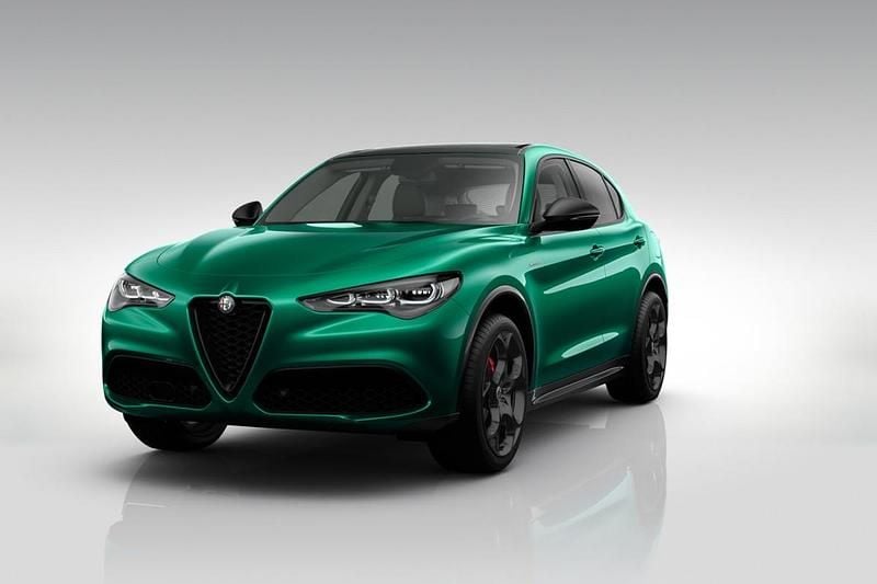 Lakier specjalny zielony montreal green Nowe 2025 Alfa Romeo Stelvio Veloce SUV | 260 498 zł - Obraz 1/2
