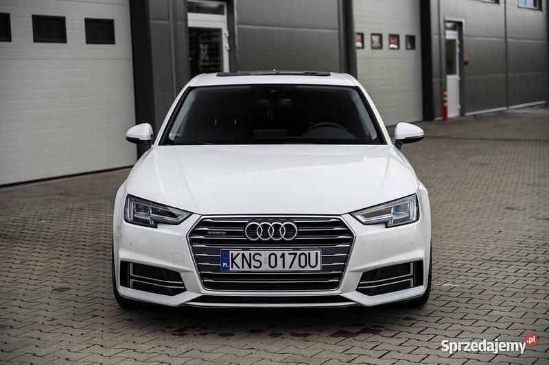 Biały Używany 2016 Audi A4 Sedan/Limuzyna | 84 999 zł (Drogi) - Obraz 1/4