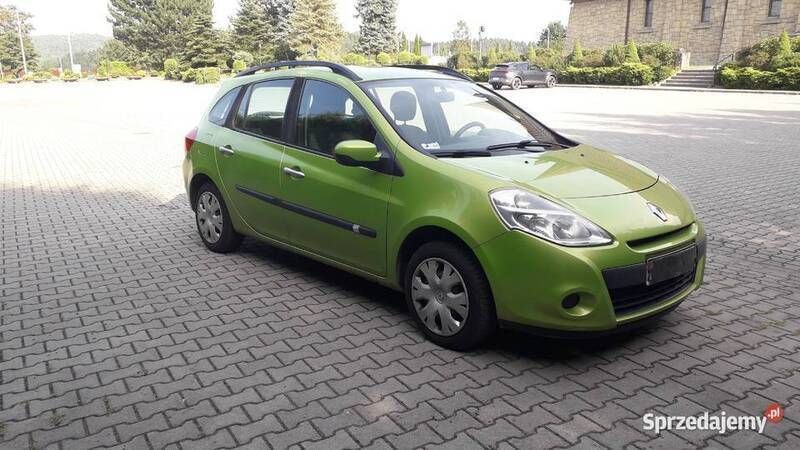 Zielony Używany 2011 Renault Clio GrandTour Kombi | 15 900 zł (Uczciwa cena) - Obraz 1/4