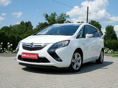 Biały Używany 2015 Opel Zafira Minivan | 37 900 zł - Obraz 1/4