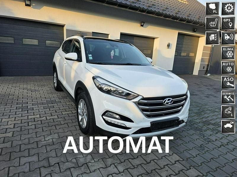 Biały Używany 2016 Hyundai Tucson SUV | 56 900 zł (Uczciwa cena) - Obraz 1/4
