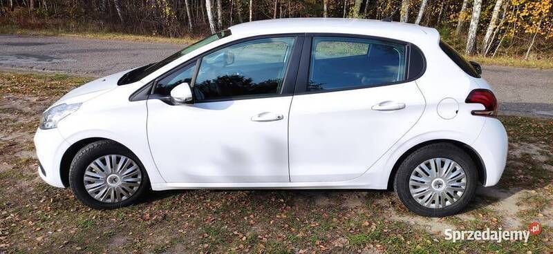 Biały Używany 2017 Peugeot 208 Hatchback | 24 900 zł (Dobra cena) - Obraz 1/4