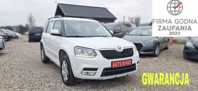 Biały Używany 2013 Skoda Yeti SUV | 29 900 zł (Uczciwa cena) - Obraz 1/4