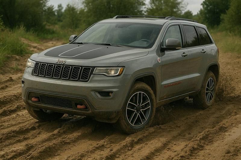 Szary (metalik) Używany 2021 Jeep Grand Cherokee SUV | 139 000 zł (Dość drogi) - Obraz 1/4