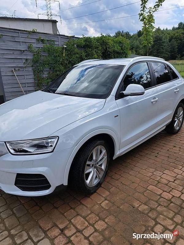 Biały Używany 2018 Audi Q3 SUV | 85 000 zł (Uczciwa cena) - Obraz 1/4