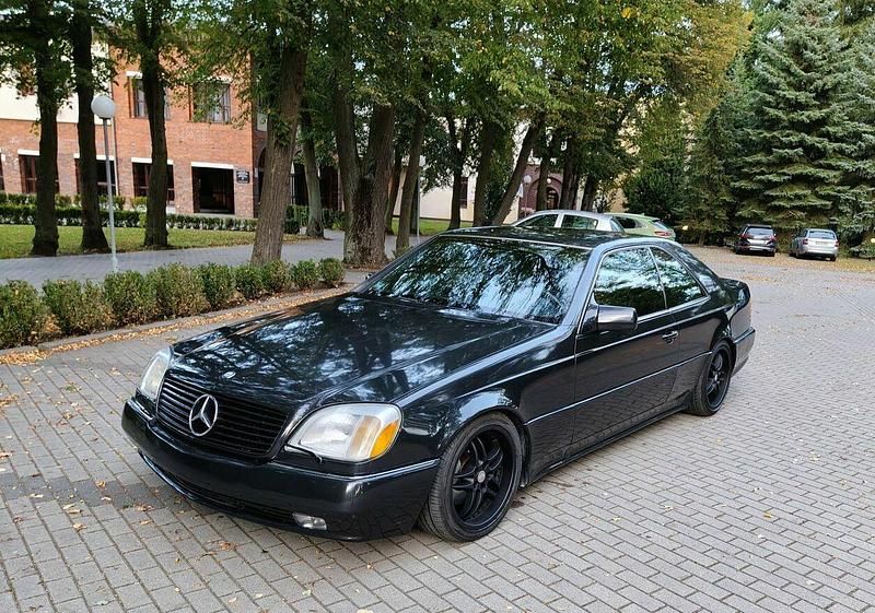 Czarny Używany 1995 Mercedes CL500 AMG Coupe | 114 900 zł - Obraz 1/4