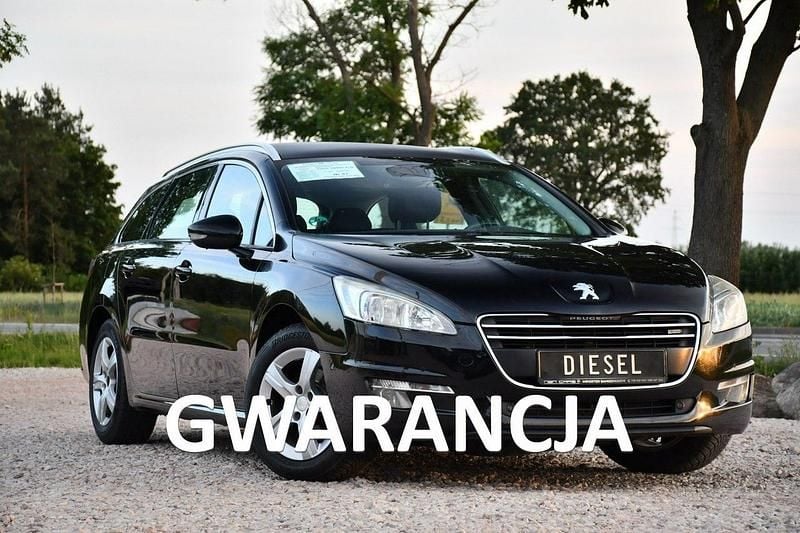 Czarny (metalik, perła) Używany 2011 Peugeot 508 SW Kombi | 19 999 zł - Obraz 1/4