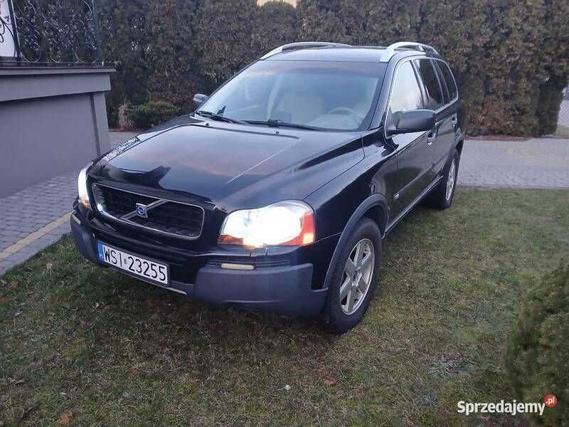 Czarny Używany 2004 Volvo XC90 SUV | 25 000 zł - Obraz 1/4